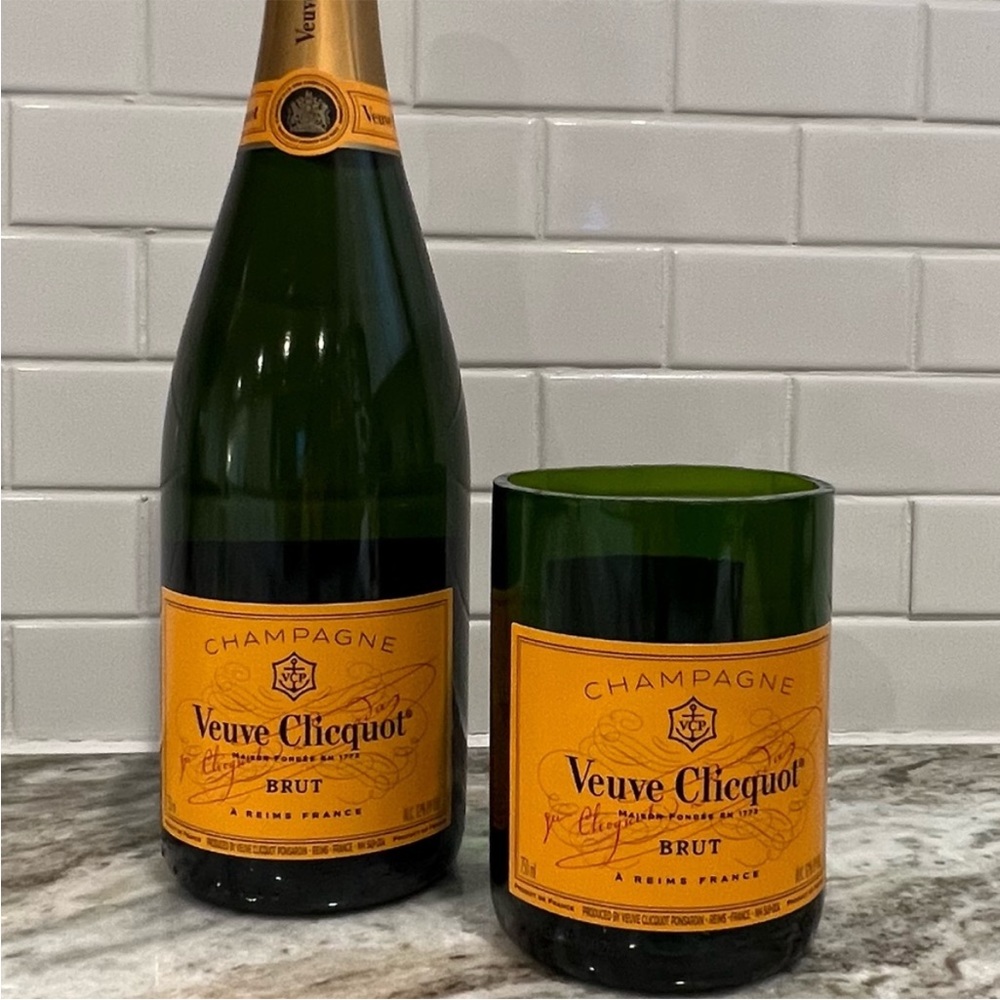 Upcycled Veuve Clicquot Bottle🍾 - Picture 4 of 6